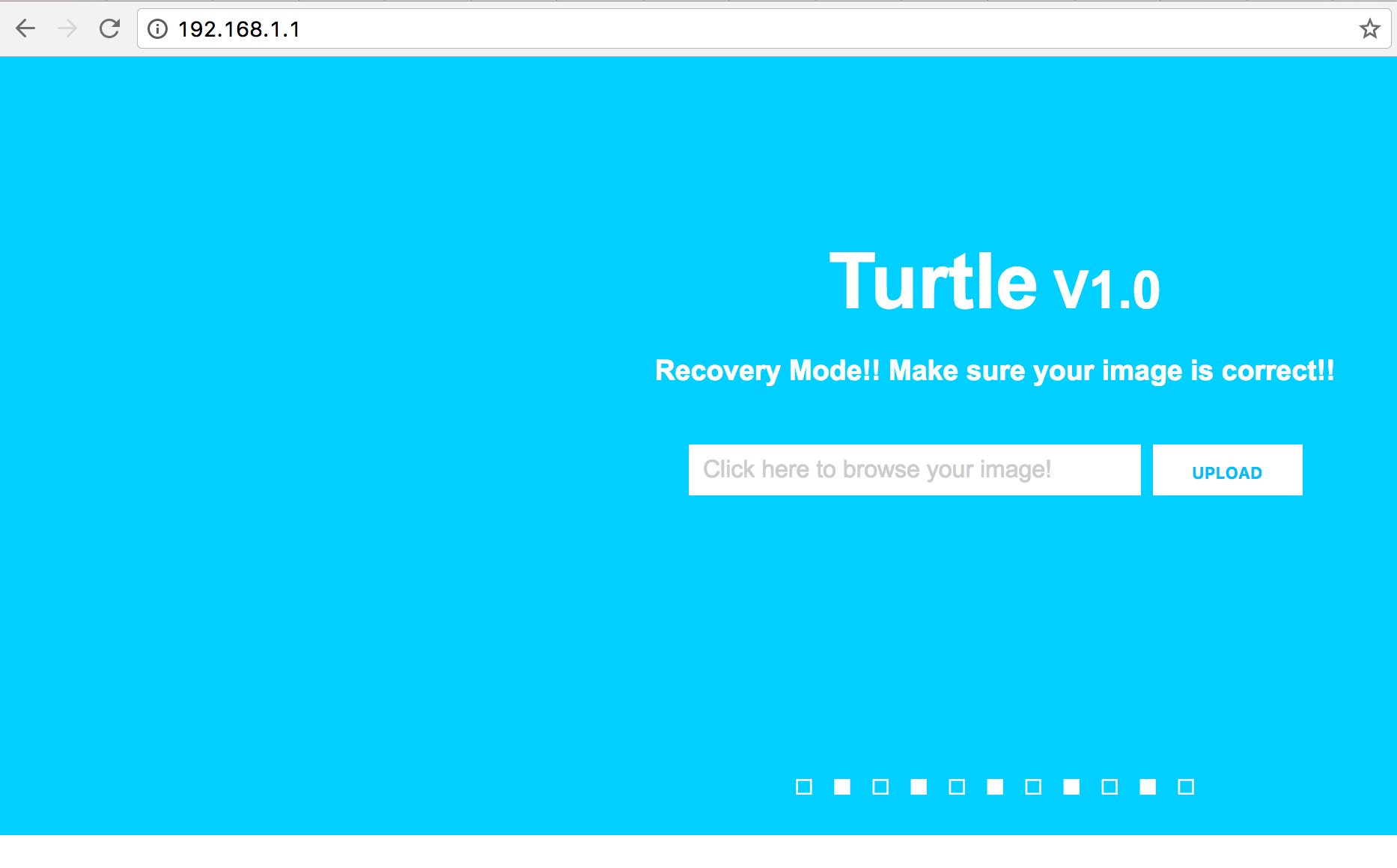 LAN Turtle factory reset